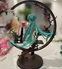 Hatsune Miku Cheongsam Hand Made PVC Collectible Anime Action Figure Statue