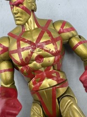 DC Universe Classics Wave 4 Despero BAF Captain Atom Gold Figure Variant 2007