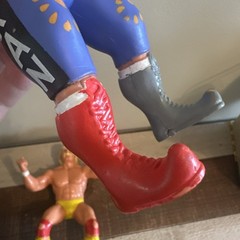 Two 1984 WWF WWE TITAN Wrestling Figures Vintage 80s Toys