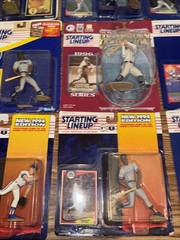 Huge Lot MLB Kenner Starting lineup SLU Nolan Ryan Bonds Clemente Collection