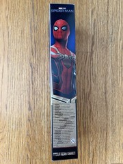 Marvel Studios Titan Hero Series Spider-Man Black, Gold & Red 12” Figure NIB NEW