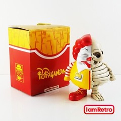 Half X-Ray MC Supersized 3-inch Mini Figure by Ron English Popaganda Mindstyle