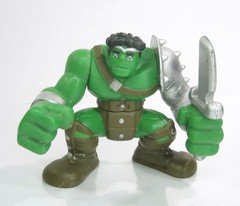 Hasbro 2008 Marvel Super Hero Squad World War King Hulk Figure Loose