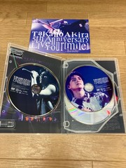 Akira Takano 5th Anniversary Live “mile” -1st mile- DVD (No Code) 《IV16G》51721