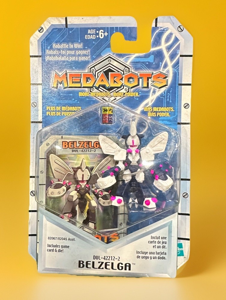 New Vintage 1999 Medabots Belzelga Figure Hasbro Toy Rare 2.5″ Nice