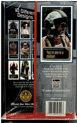 New Star Wars Holographic 30 Stand-up Valentines Day Cards Factory Sealed 1997