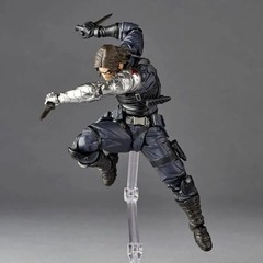 Hot Kaiyodo Winter Soldier Revoltech Amazing Yamaguchi Bucky Barnes Figure