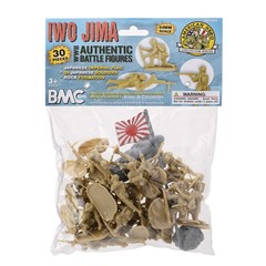 BMC WW2 Japanese Plastic Army Men – 30 Imperial Soldiers of Japan 1:32 Figures