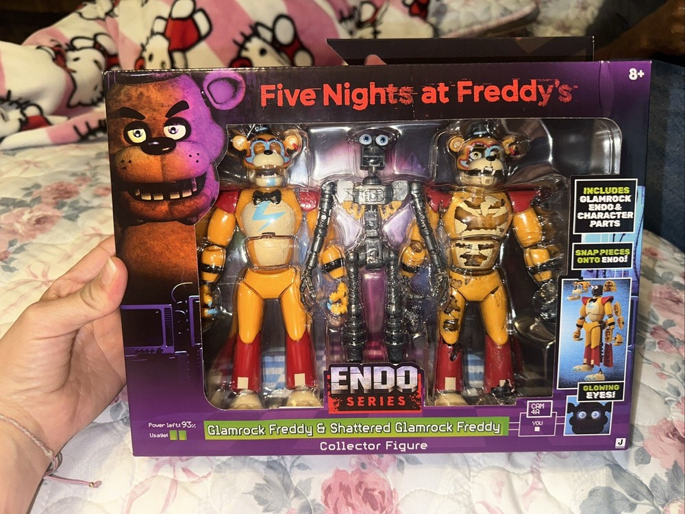 Jazwares Five Nights At Freddys Endo Series Wave 3 Glamrock Freddy Figure