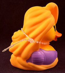 Disney – Tangled – Rapunzel – Rubber Duck – Approx 2.5″ High – Duckalooz