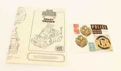 Vintage Police Academy Crazy Cruiser Police Car Distri Toys Kenner 1988 Arg MIB