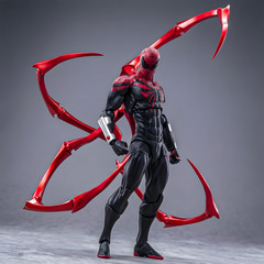 Mess Toys Superior Symbiote Scarlet Spider 1/12 Scale Action Figure Collectible