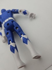 Mighty Morphin Power Rangers Auto Morphin Billy The Blue Ranger Bandai Fliphead