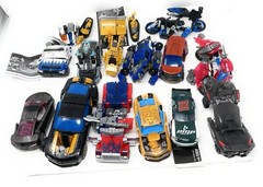 Mixed Transformers Movie Era Action Figure Lot Of 13 As Is / Parts / Customize