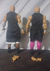 Wwe elite Monday night wars the headbangers mosh thrasher headbanger figure lot