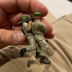 Guts! figure vtg 1986 Mattel G.U.T.S. soldier guts green berets Destroyer Lot