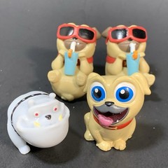 Disney Princess Palace Pets Aurora Pink Cat Sparkles Puppy Dog Pals Lot of 12