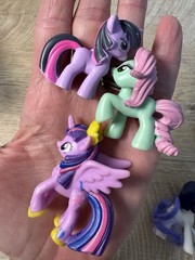 My Little Pony Figurines Lot Of 14 Colorful Collectables