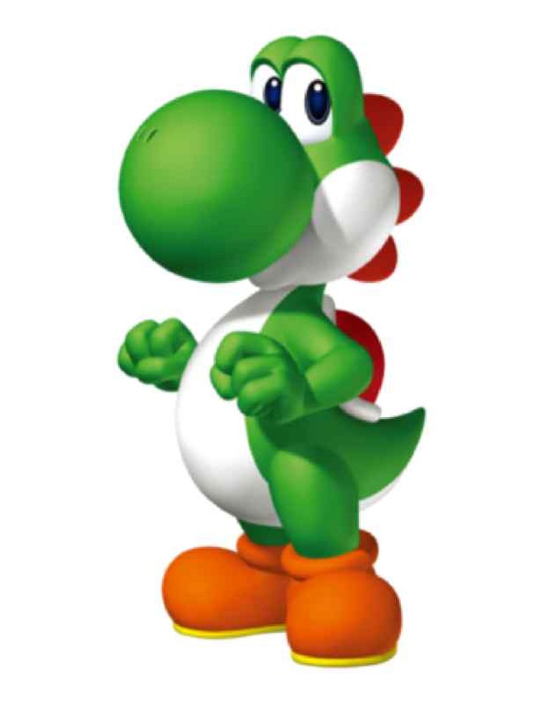 Super Mario YOSHI STANDING Vinyl Sticker Decal 6″