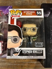 Stephen King IT PENNYWISE Lot Funko pop 55 Red Balloon FYE Toony Terrors NECA