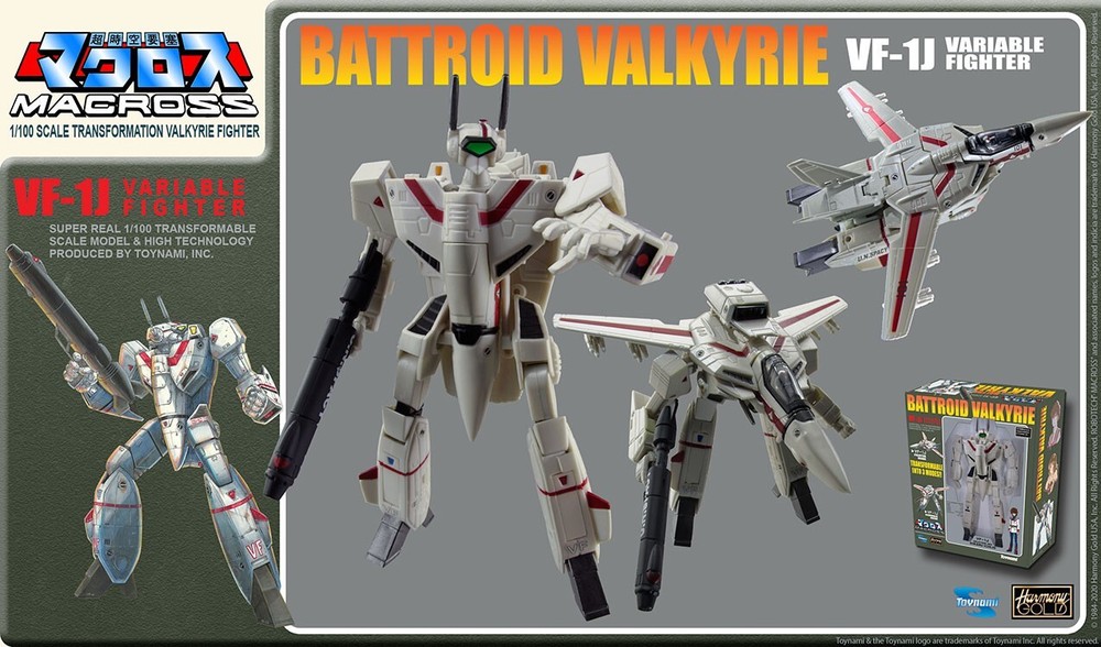 Macross VF-1J 1/100 Scale Hikaru Valkyrie – NEW 2021 Toynami