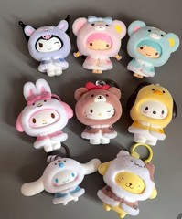 MINISO Sanrio Characters Small Cape Series Face Changing Blind Box Figure Toy