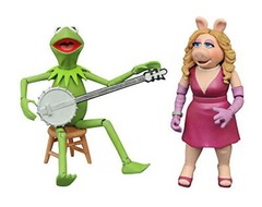 Diamond Select Toys Disney The Muppets KERMIT and MISS PIGGY Action Figures