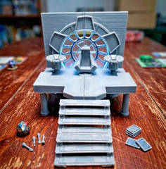 Emperor’s Throne Room Diorama – Tabletop Miniature Terrain (28mm-32mm)