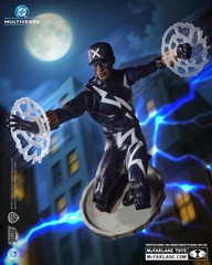 DC Multiverse Action Figure Static Shock (Trial by Fire) (Gold Label) 18 cm