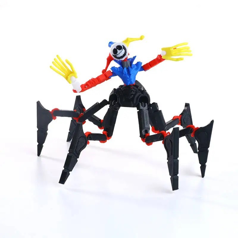 3D Printed Horror Monster Figure Articulated Movable Toy Desktop Decor Stress Re