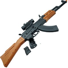 Toy Gun AK- Style Battery Operated