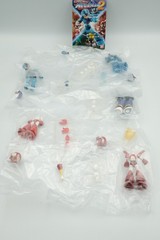 Bandai 66 Action Dash Mega Man 2 Complete Set of 5 X Vile Cut Man Super Mega Man