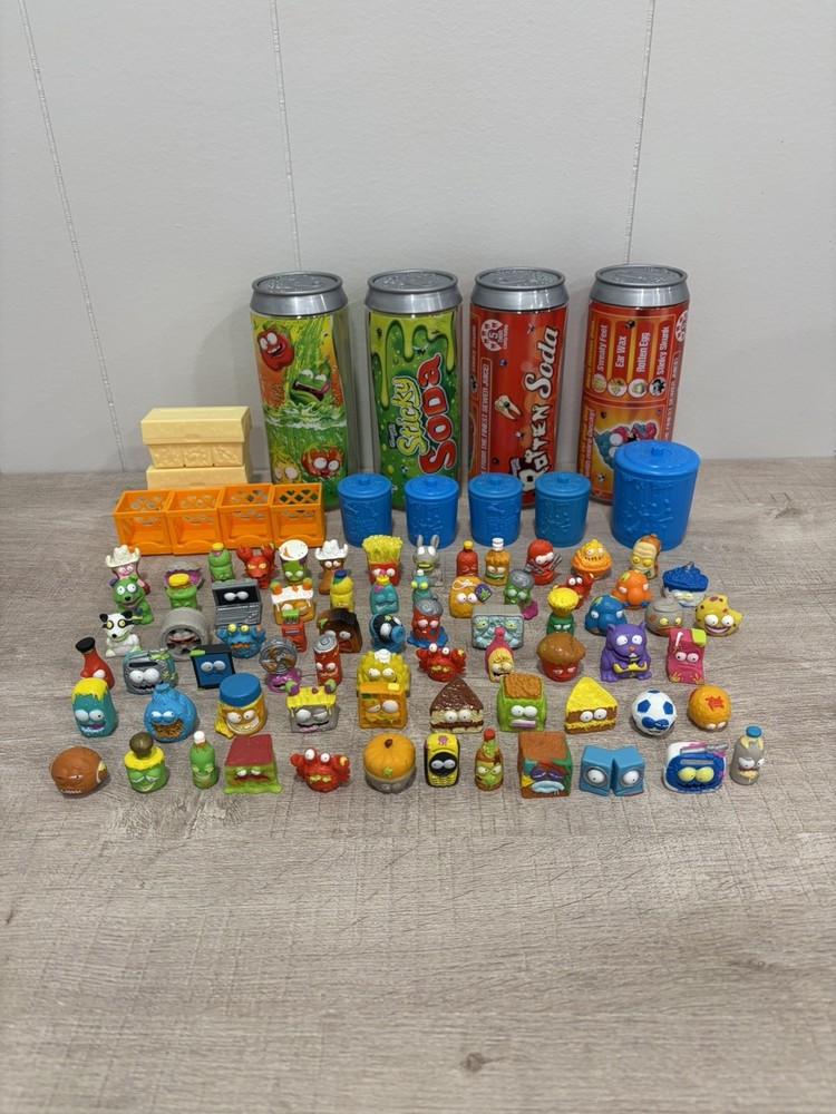 Grossery Gang Massive Lot 50+ Items Great Shape