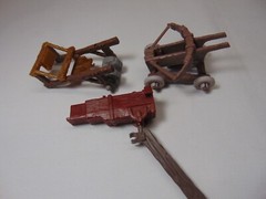 1995 Kenner Hasbro Dragonheart Movie 5 Figure Lot Accessories Weapons Catapult