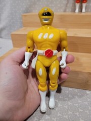 Vintage Super Robotic Rangers Lookalike Yellow Black Red Green Action Figure Lot