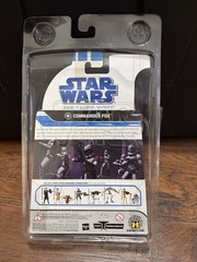 Star Wars The Clone Wars Commander Fox Target Exclusive New Factory Sealed