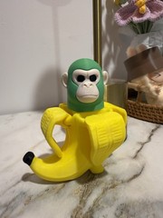 Bananini Chimpanani Brain Rot Meme Toy | Funny 3D Printed Collectible