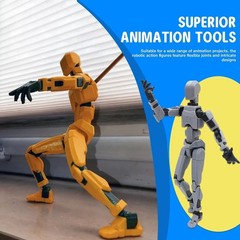Soozafone Designed 6-Inch Nova Action Figure – Fully Articulated and Color-Mix