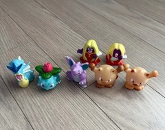 Pokemon 151 Complete Set Finger Puppet Figures Bandai Kids Gen 1 Kanto Japan