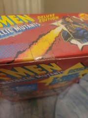 1994 Toy Biz X-Men Metallic Mutants Cyclops Wolverine Sabretooth Deluxe Edition
