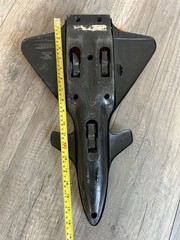 SUPER RARE Vintage American Plastic Toys Inc Spaceship Jet Fighter GI JOE AS IS