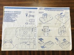 GI Joe 1984 Killer WHALE + Cutter 100% Complete & Unbroken File Card Blueprints