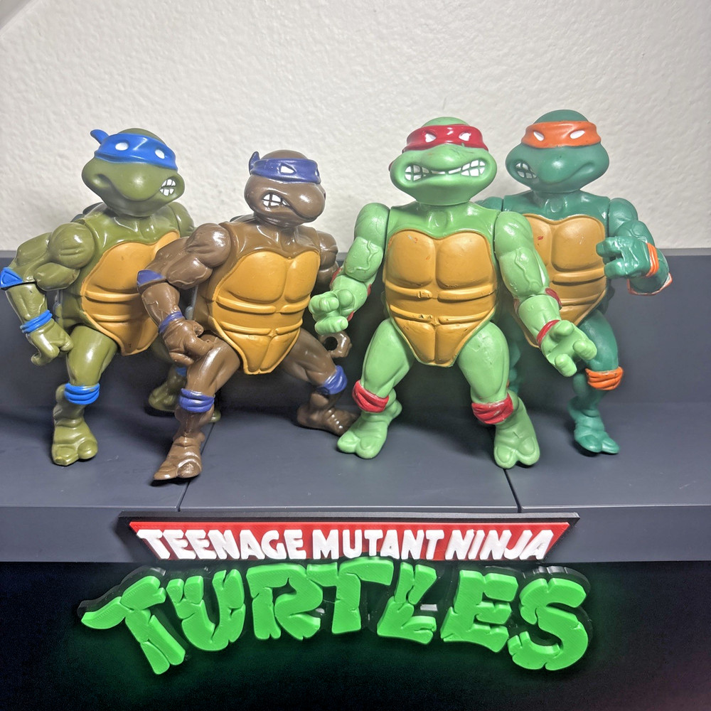 2013 TMNT Leonardo Donatello Raphael Figure Lot Teenage Mutant Ninja Turtles