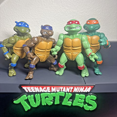 2013 TMNT Leonardo Donatello Raphael Figure Lot Teenage Mutant Ninja Turtles