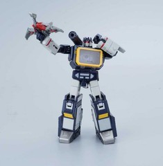 Transformation SD01 SD-01 K.0 Newage H21 Soundwave 10cm With Tape Toy Figure