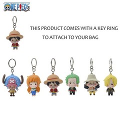 YuMe One Piece Pocket Me Hero Blind Box Keychain Figure Random 1pc Mystery Toy