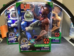 GI Joe SECRETS OF PLANET XENOME NEW IN BOX LOT rare 3x color variants BD61412