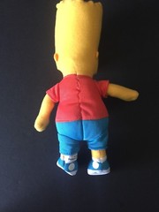 The Simpsons 10″ Plush Bart 20th Century Fox 2005 Nanco Stuffed Toy