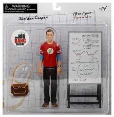 SD Toys The Big Bang Theory: Sheldon Cooper Red Flash Shirt Version Action Figur
