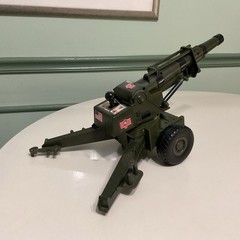 G.I. Joe 2002 Hasbro U.S. Army Electric Pull Behind Artillary Cannon Gun Toy